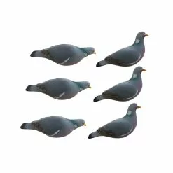 DUCK HUNTER Formes De Pigeon Floquées Last Pass X6