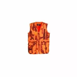 Gilet De Chasse Orange Percussion