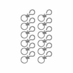 DUCK HUNTER Pack 12 émerillons Inox